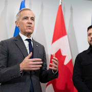 Carney och Zelenskyj.