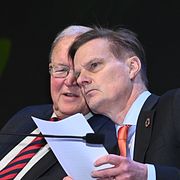 Swedbanks styrelseordförande Göran Persson och vd Jens Henriksson.