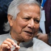 Muhammad Yunus på COP29 i Baku, Azerbajdzjan, den 13 november 2024. 