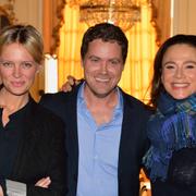 Arkivbild 2014, Josephine Bornebusch, Greg Poehler och Lena Olin.