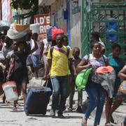 Bild från Port-au-Prince i mitten av augusti.  Odelyn Joseph / AP