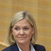 Finansminister Magdalena Andersson (S) presenterade nyligen budgetpropositionen för år 2020.