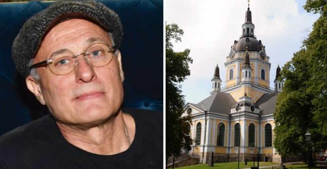 Skådespelaren Michael Nykvist begravs i Katarina kyrka i Stockholm. TT