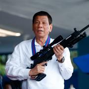 Rodrigo Duterte, Filippinernas president. 