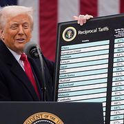 Donald Trump lanserade USA:s stora tullpaket den 2 april 20215.