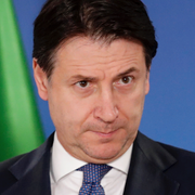 Giuseppe Conte och Matteo Renzi.