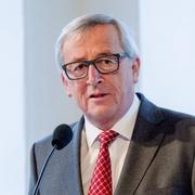 Jean-Claude Juncker i Nederländerna på torsdagen.