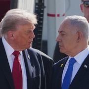 USA:s president Donald Trump och Israels premiärminister Benjamin Netanyahu.