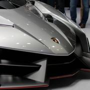 Lamborghini Veneno visades upp på bilsalongen i Génève 2013 (arkivbild).