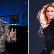 Elton John och Beyoncé.