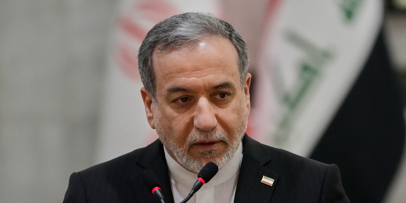 Irans utrikesminister Abbas Araghchi.
