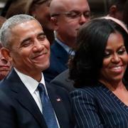 Barack och Michelle Obama. Arkiv.