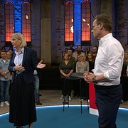 Andersson och Kristersson under duellen.