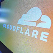 Cloudflares logotyp.