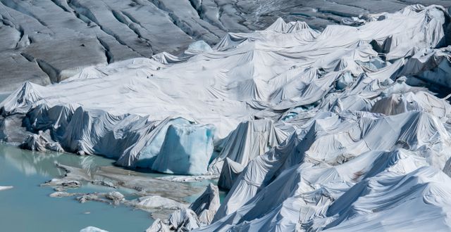 Illustrationsbild av glaciär. Urs Flueeler / AP