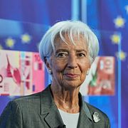 ECB-chefen Christine Lagarde på torsdagen.