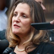 Kanadas utrikesminister Chrystia Freeland.