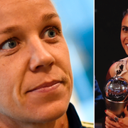 Caroline Seger och Marta.