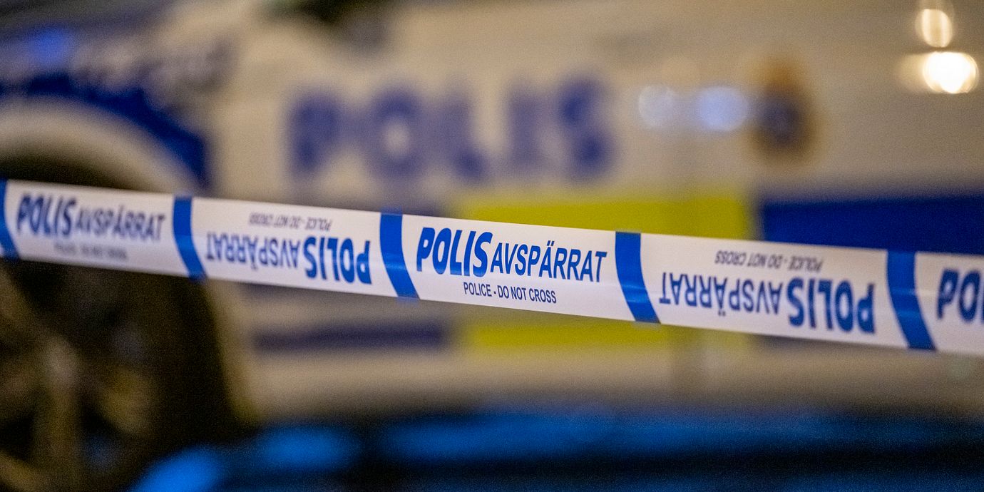 Arkivbild av en polisavspärrning.