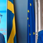 Jimmie Åkesson och Ebba Busch Thor. 