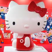 Utställningen om Hello Kitty i Tokyo.