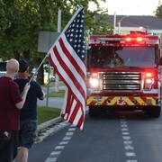 Brandmän uppmärksammas i Idaho efter attacken.