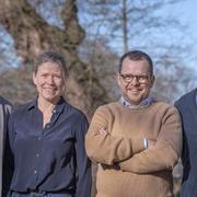 Peder Egnell, Anna Sundberg, Hans Eckerström och Richard Båge på Aligro.