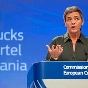 Margrethe Vestager, EU-kommissionär med ansvar för konkurrensfrågor. 