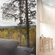 Treehotel i byn Harads utanför Boden.