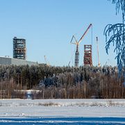 Stegras anläggning i Boden. 