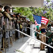 ”No Kings”-protest i Los Angeles, 2025.