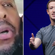 Steve Stephens, bild ur filmklippet på Facebook/Mark Zuckerberg