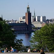 Skinnarviksparken på Södermalm i Stockholm.