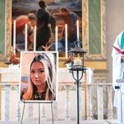 Minnesstund för Wilma Andersson i Herrestads kyrka, Uddevalla. 