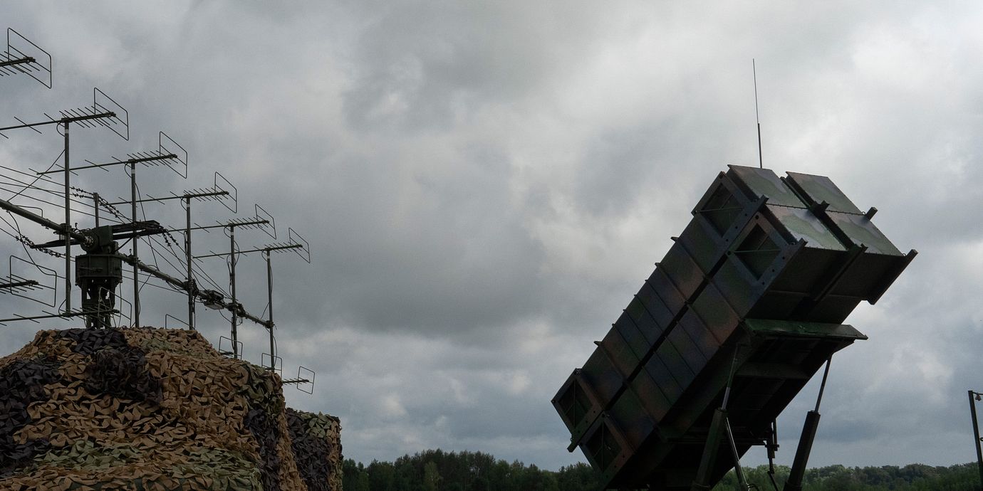 Patriot-luftvärn i Ukraina.