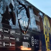 Dortmunds spelarbuss exploderade.