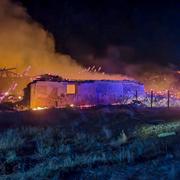 Från nattens attack i Odessa.
