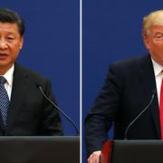 USAs president Donald Trump och Kinas president Xi Jinping.