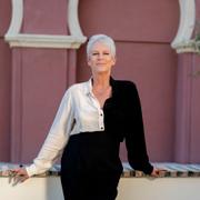 Jamie Lee Curtis vid filmfestivalen i Venedig/Arkivbild