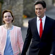 Ed Miliband med frun Justine Thornton.