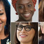 Michelle Obama, Chimamanda Ngozi Adichie, Gloria Steinem, Rashida Jones och Jon Meacham.