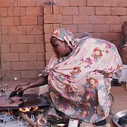 Kvinna under ramadan i Khartum, 9 februari 2026.