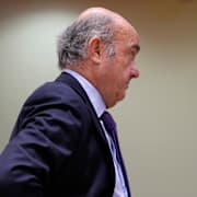 Luis de Guindos och Elisabeth Svantesson.