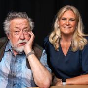 Leif GW Persson och Camilla Kvartoft.