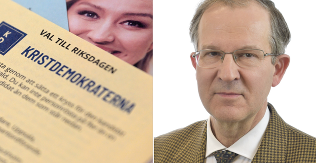 KD-politikern Lennart Sacrédeus TT/Riksdagen