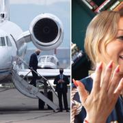 Charlotte Perrelli och Jon Olsson – två frekventa privatflygsresenärer.