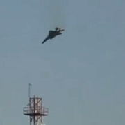 Bild på planet som störtat.