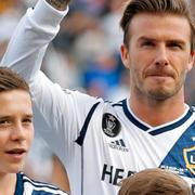 Far och son Beckham.