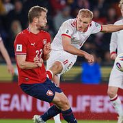 Danmarks Gustav Isaksen och Tjeckiens Tomas Soucek.