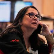 Trader på Wall Street. Arkivbild.